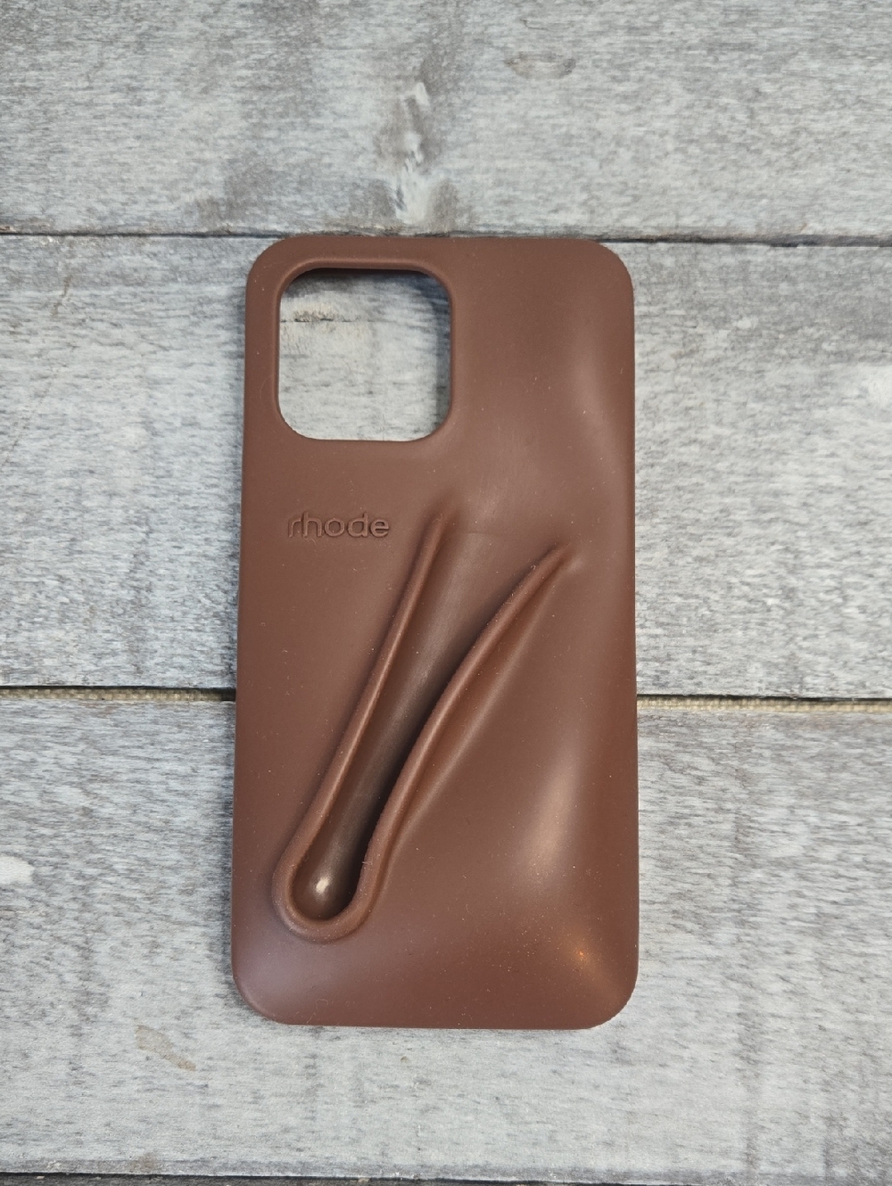 Rhode Hailey Bieber Espresso Silicone iphone Case Pro MAX 14 15
